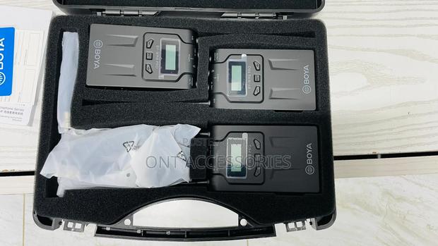 Boya by-Wm8 Pro- Uhf Dual-Channel Mono/Wireless Lavalier System - thumbnail 2