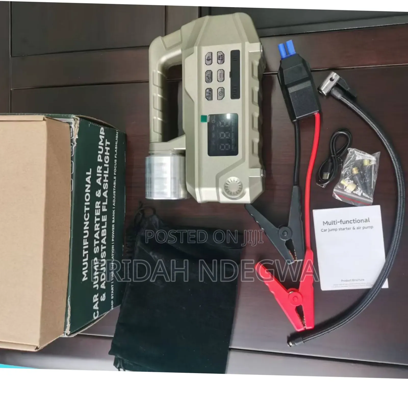 High Power Digital Jump Starter Digital Compressor