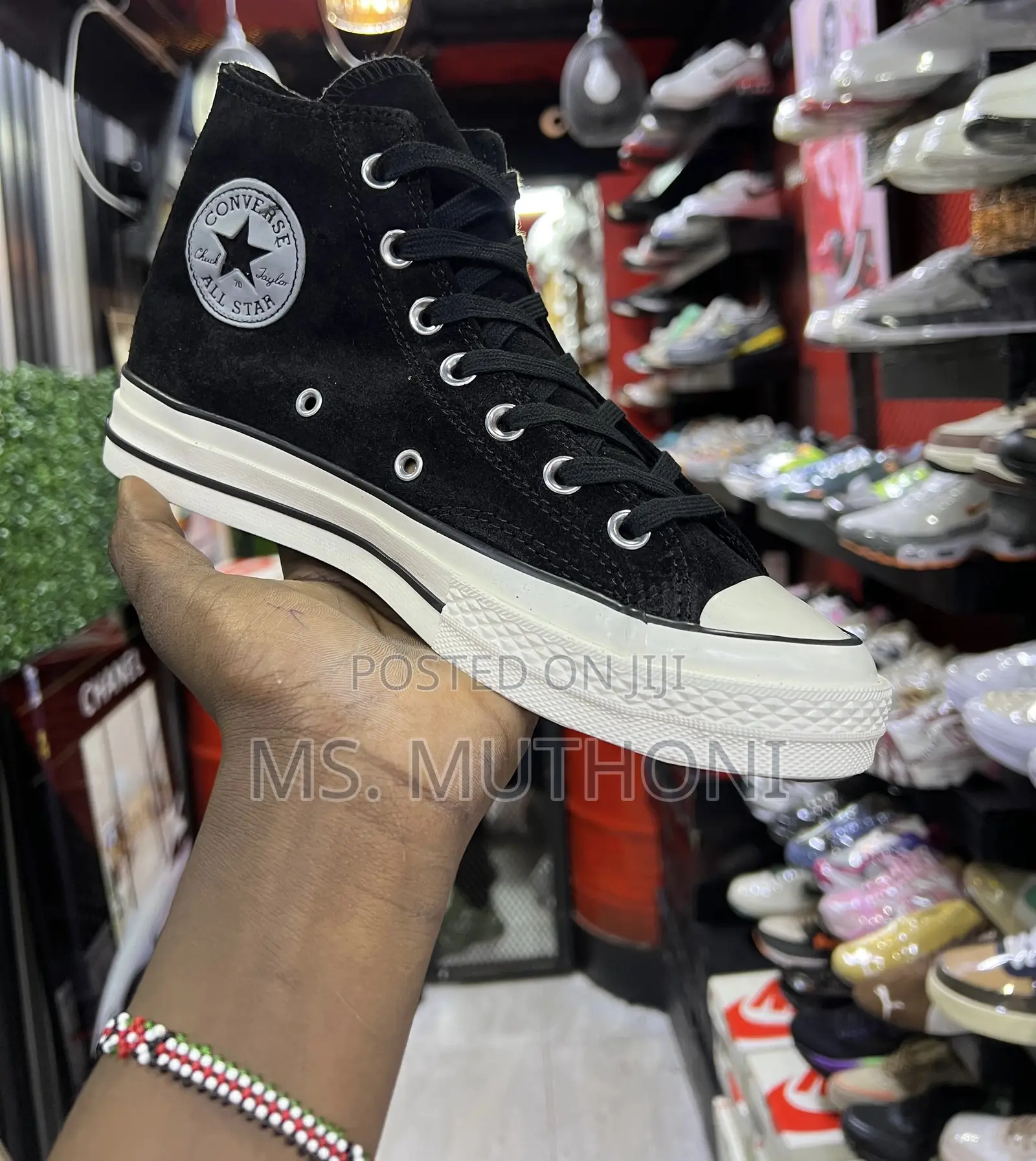 Brand New Suede Converse “Chuck Taylor” Allstars ( Black /Brown )