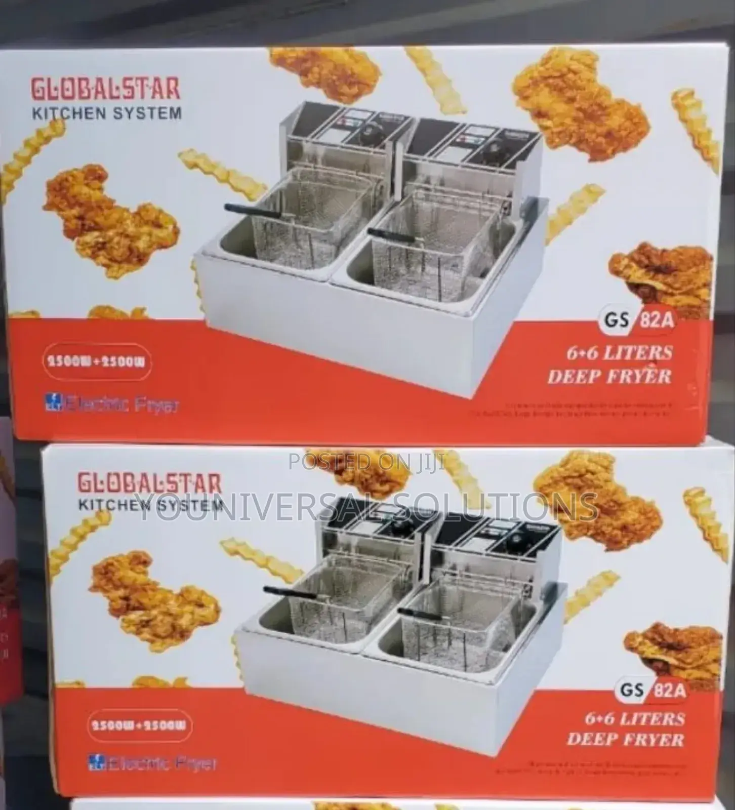 Double Deep Fryer