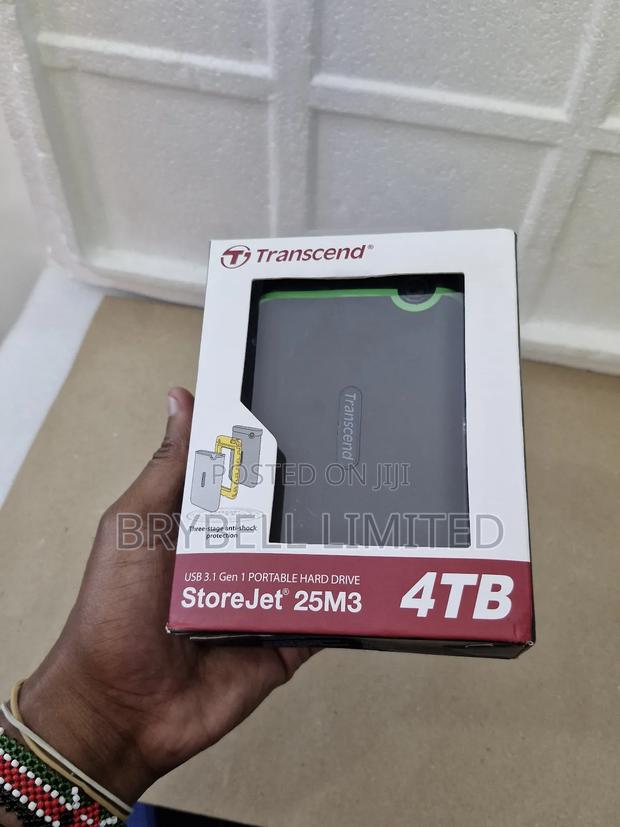 Brand New Transcend 4tb Gray Gen 1 - main view