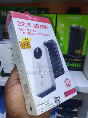Powerbank 20000 Mah,22.5 Watts Excellent Powerbank