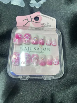 Kids Fake Nails Comes With Sticking Tape