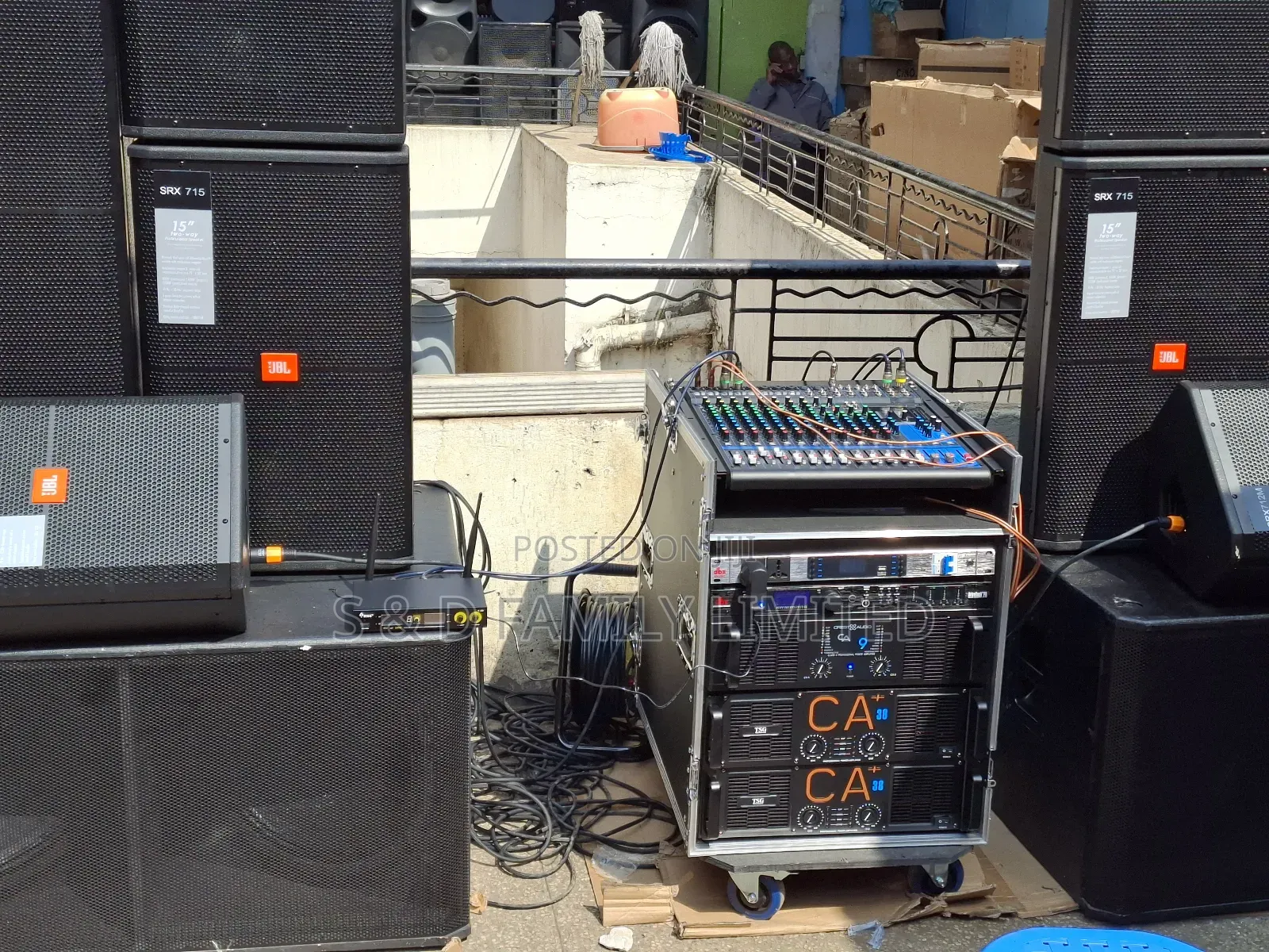 JBL Complete Public Address System for 5000 People