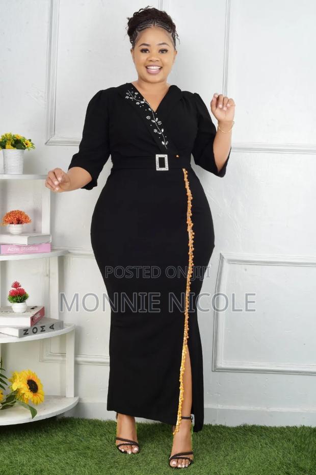 Black Dinner Dress/Evening Gowns - thumbnail 2