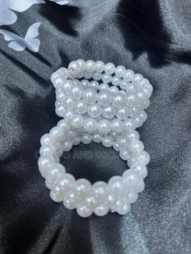 Kids Bangles and Head Clip Pearls - main view