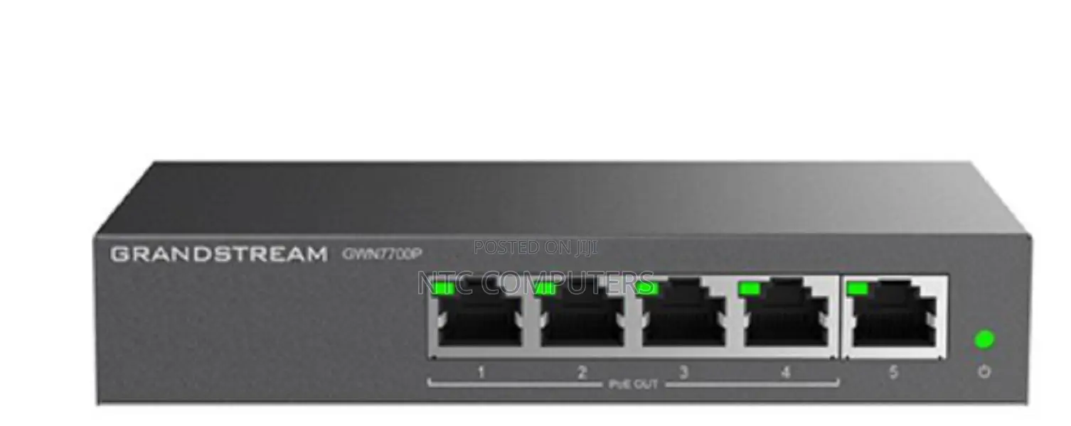 Gwn7700p Unmanaged Network Switch, 5x Gbe Rj