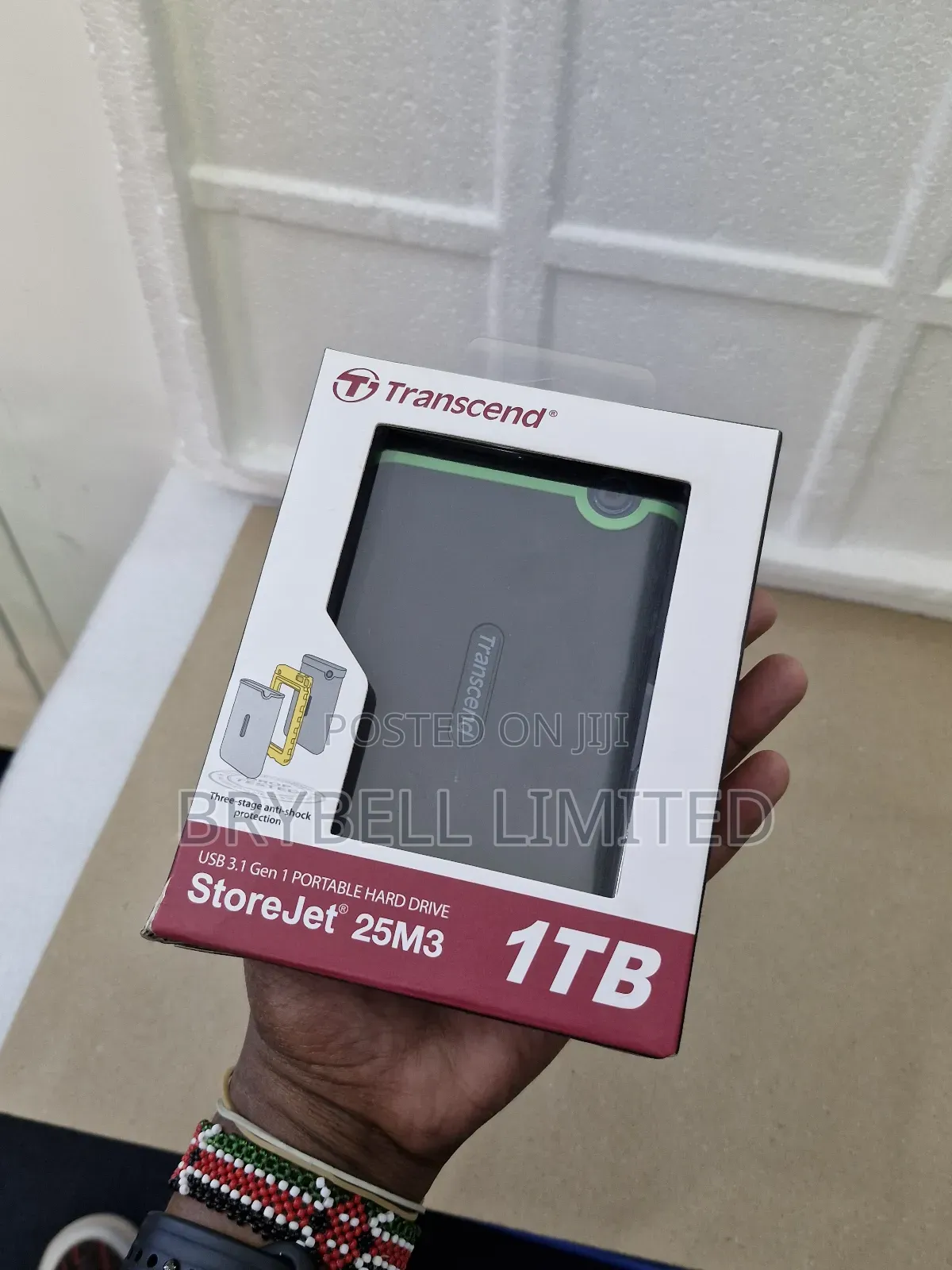 1tb Transcend Hard Drive, Brand New Sealed