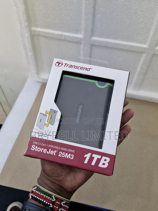 1tb Transcend Hard Drive, Brand New Sealed - thumbnail 4