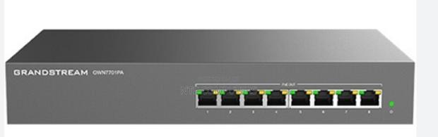 Gwn7701pa Unmanaged Network Switch, 8x Gbe Rj45, 8x Poe - main view