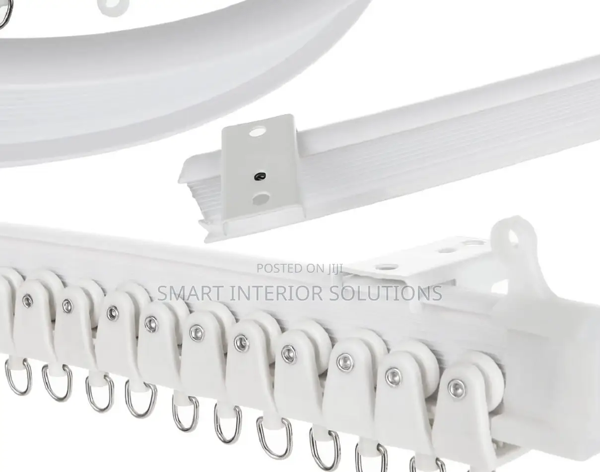 Curved Bendable Curtain Rail
