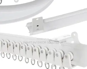 Curved Bendable Curtain Rail