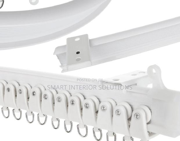 Curved Bendable Curtain Rail