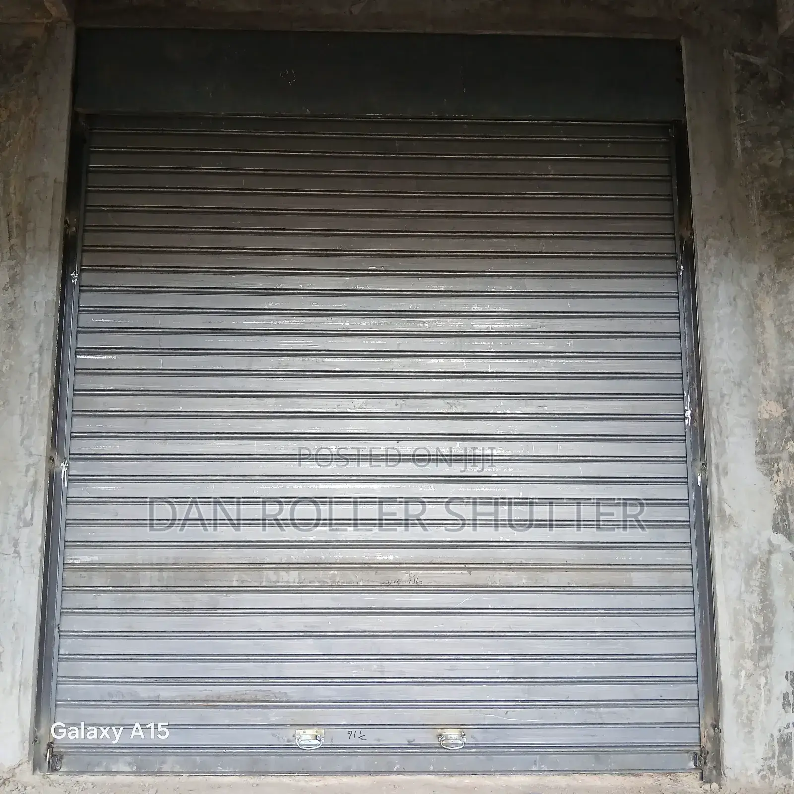 Weather Resistant Roller Shutter Door Maximum Safety