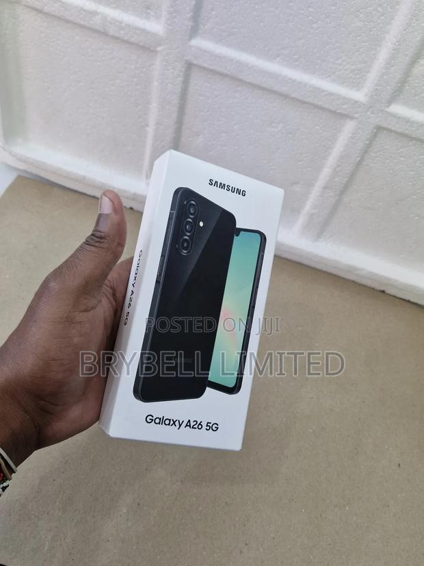 New Samsung Galaxy A26 256 GB Black - thumbnail 3