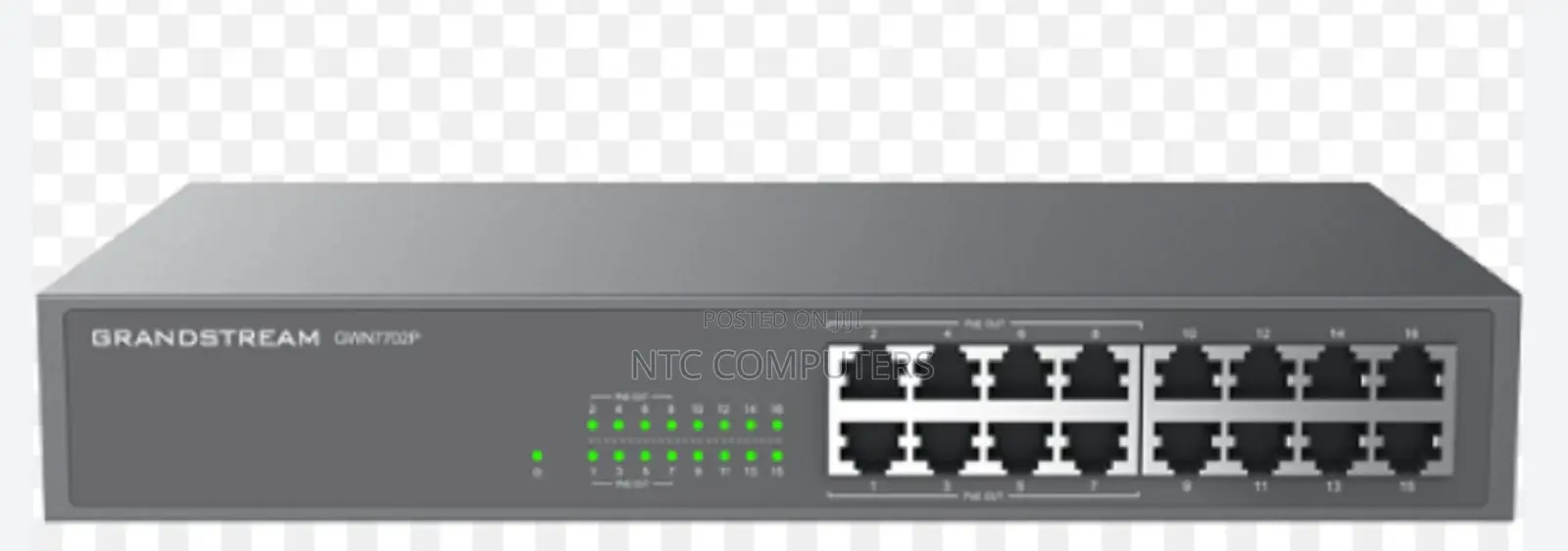 Gwn7702p Unmanaged Network Switch, 16x Gbe