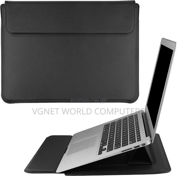 Leather Laptop Sleeve With a Magnetic Stand 13.3inches