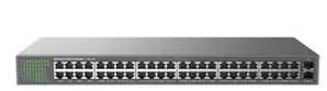 Gwn7706 Unmanaged Network Switch, 48x Gbe Rj45, 2x Sfp, Metal Case