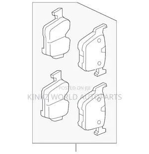 Range Rover Evoque Discovery Rear Brake Pad Lr160504 2020