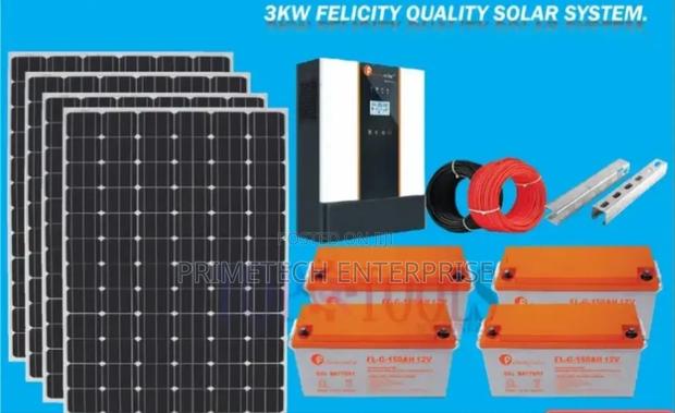 3kw Felicity Solar System - main view