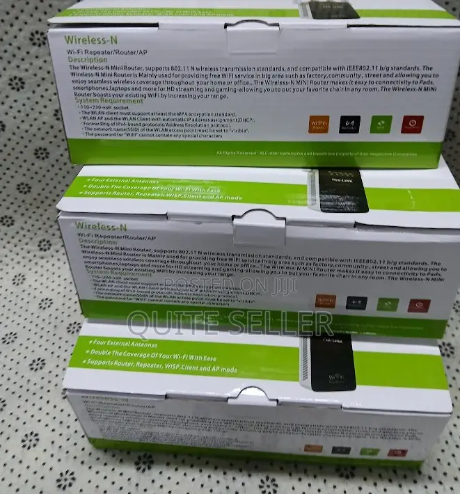 Pix Link Repeater Wifi Extender Router300 MBPS High-Speed Connection