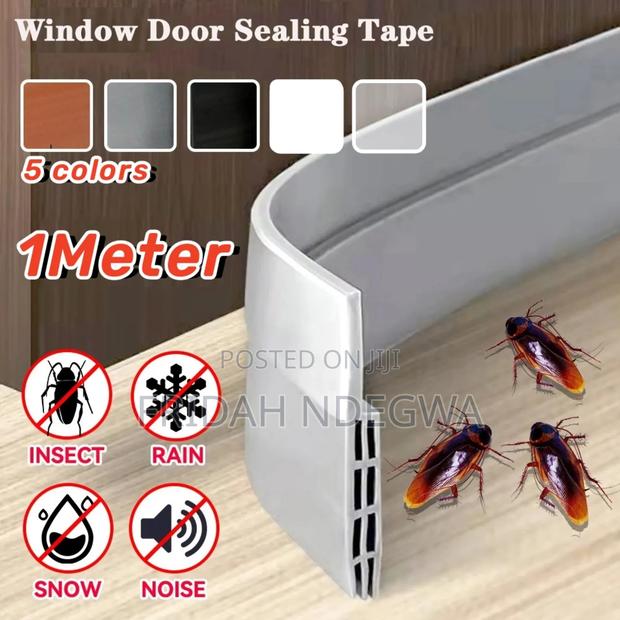 *Waterproof Adhesive Silicone Rubber Under Door Sealing Strip