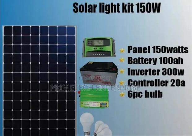 150watts Solar Kit System With Bulbs - main view