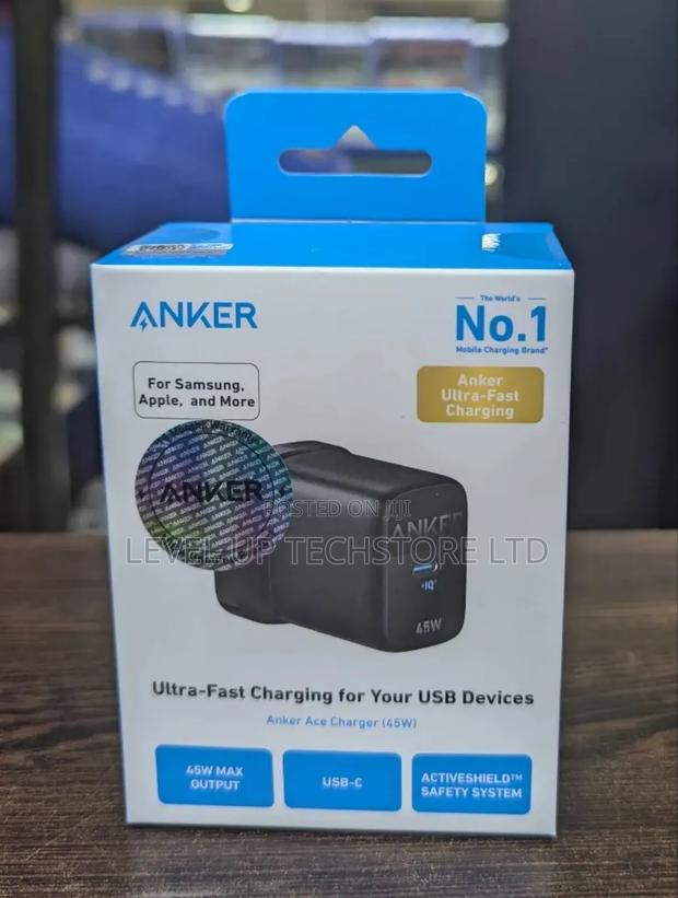 Anker 313 Charger (Ace, 45w) – A2643k11 – Black - thumbnail 2
