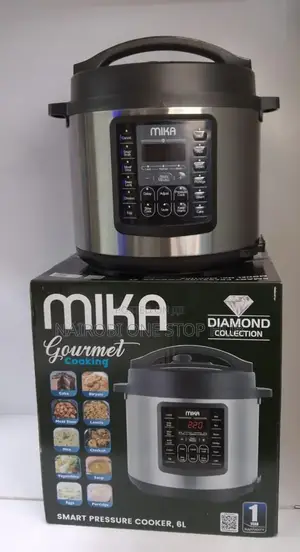 Mika Smart Electric Pressure Cooker 6l 1000 Watts(Mpc1106)