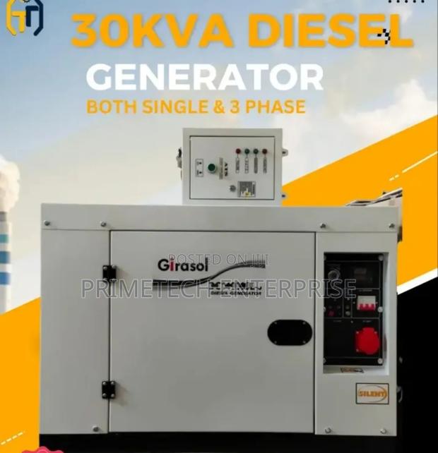 30kva Silent Diesel Generator Three Phase - main view
