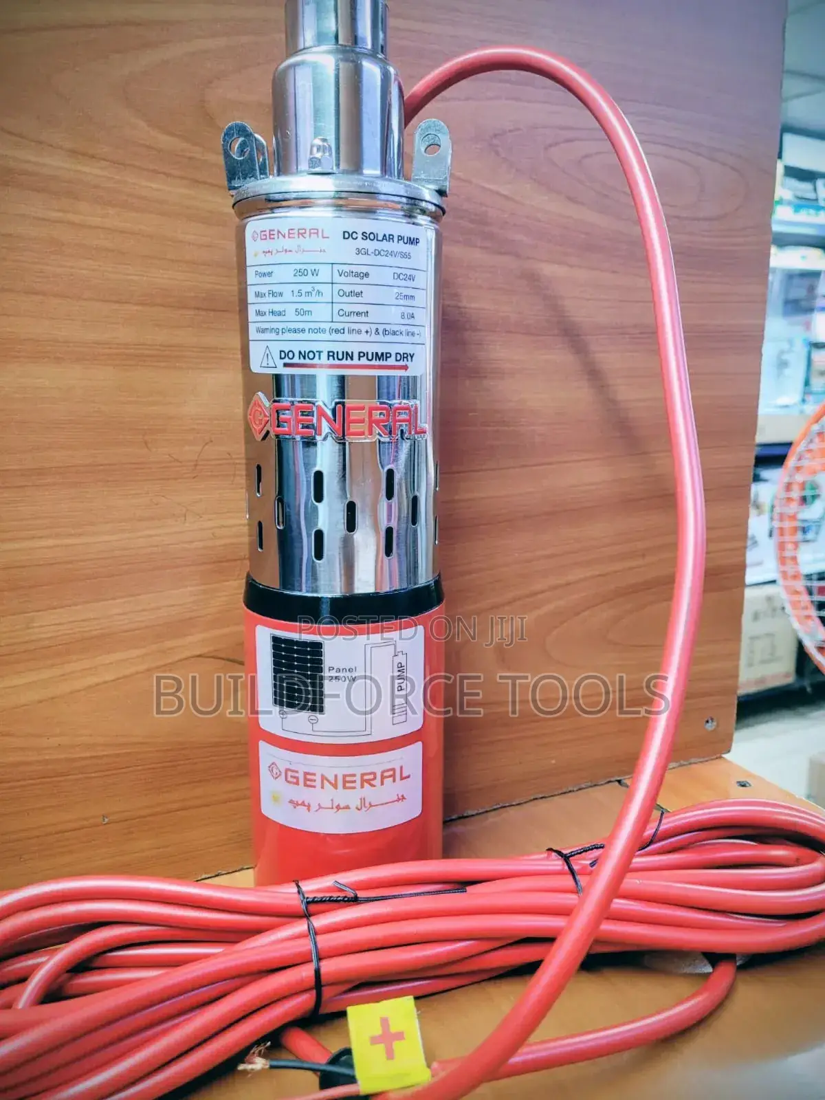 General Dc Solar Submersible Water Pump 250w