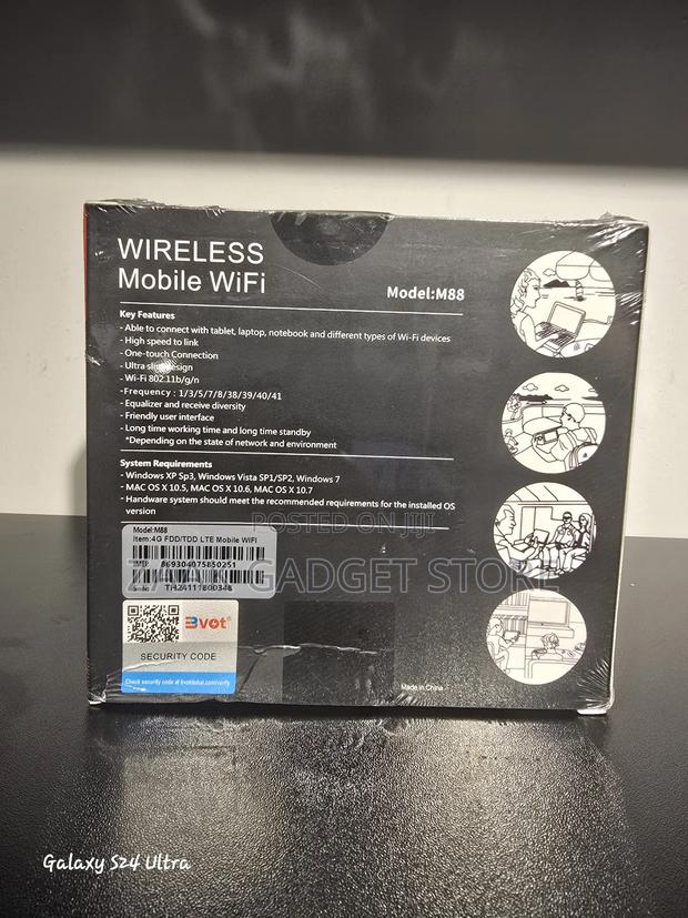 Bvot Wireless Mobile Mifi Router -M88 - thumbnail 3