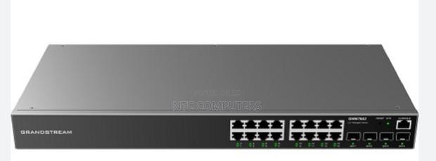 Gwn7802 Layer 2+ Managed Network Switch, 16x Gbe Rj45, 4x Sfp,