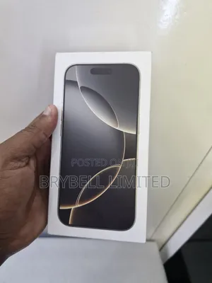 New Apple iPhone 16 Pro 512 GB White