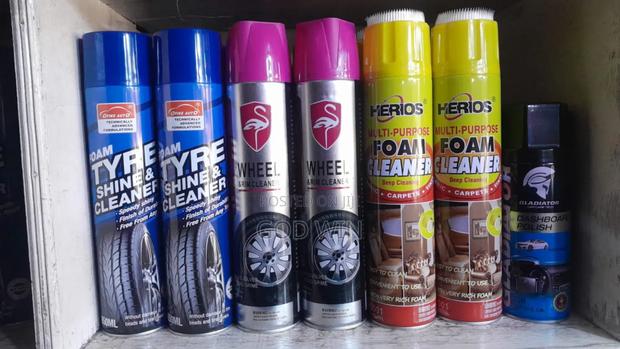 Tyre,Tire Shine Cleaner Flamingo