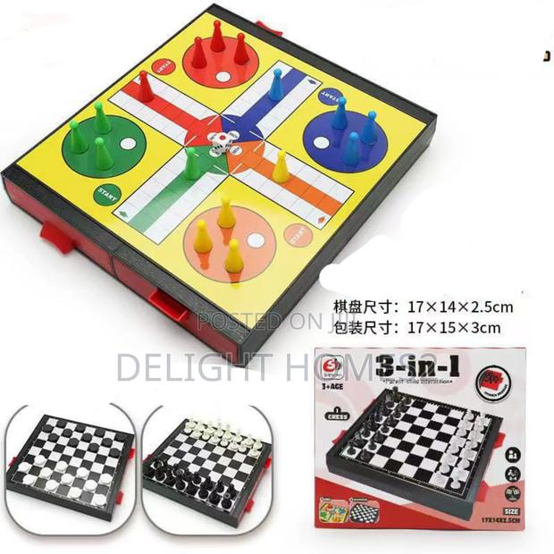 Magnetic Games Checkers-Sa - main view