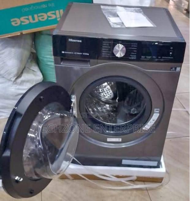 Hisense Wash Spin 10kg Front Loading Washing Machine - - main view