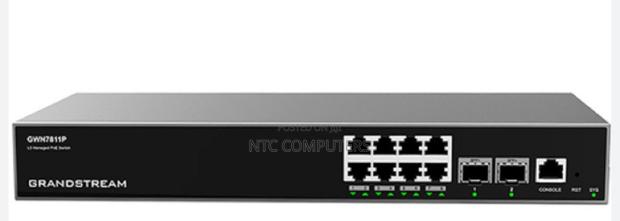 Gwn7811p Layer 3 Managed Network Switch, 8x Gbe Rj45 Poe 802.3