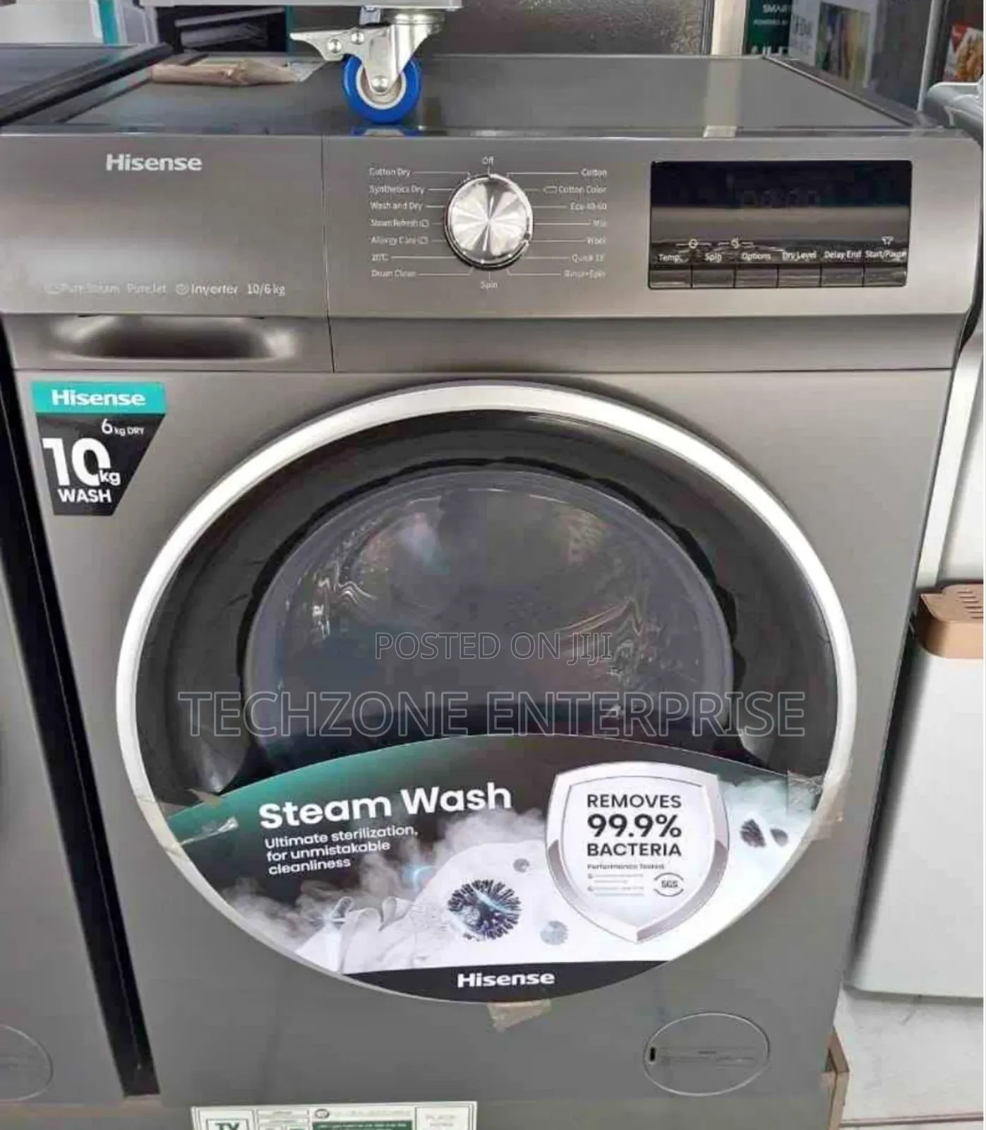 Hisense Front Load Washing Machine, 10/6 Kg