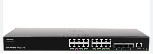Gwn7812p Layer 3 Managed Network Switch, 16x Gbe Rj45 Poe