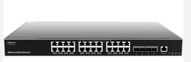 Gwn7813 Layer 3 Managed Network Switch, 24x Gbe Rj45, 4x Sfp+