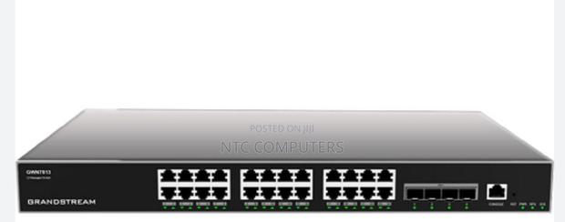 Gwn7813p Layer 3 Managed Network Switch, 24x Gbe Rj45 Poe