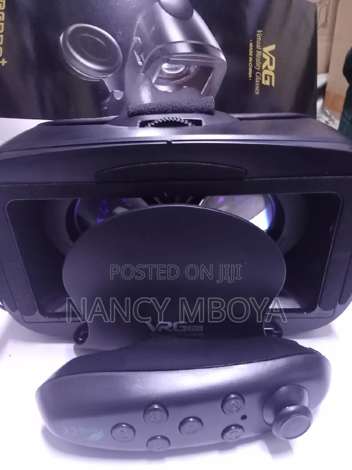 Virtual Reality Glass Headset With Remote Control