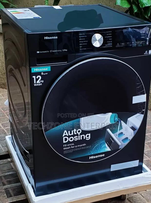 Hisense Front Load Washing Machine, 12/8kg Wash N Dry