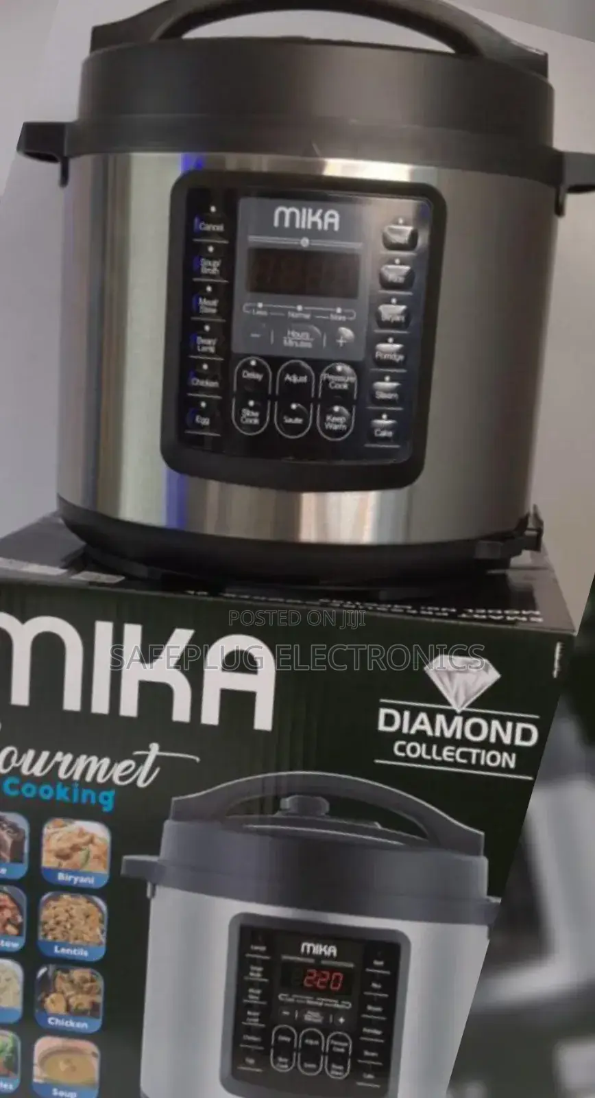 Pressure Cooker /Mika 6l Smart Pressure Cooker -