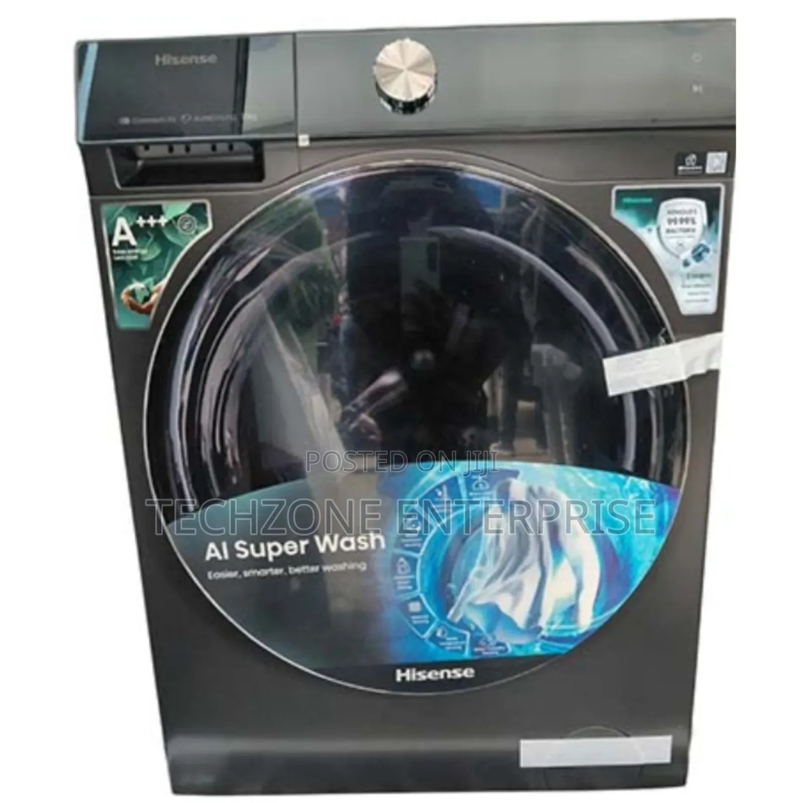 Hisense 12kg Wash and Spin Touch Wf7s1247bb Series 7