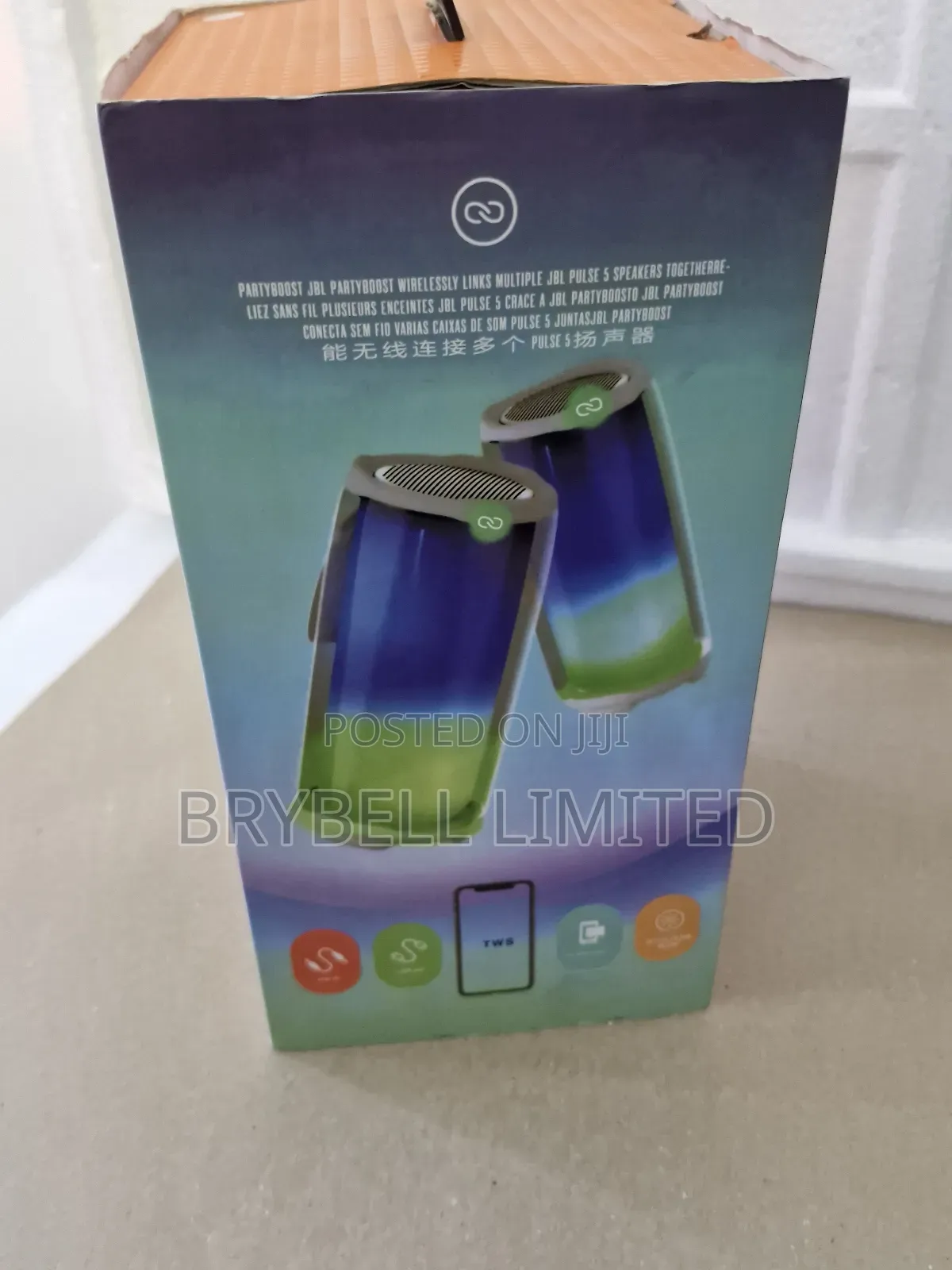 JBL Pulse 5 Blue Brand New Sealed