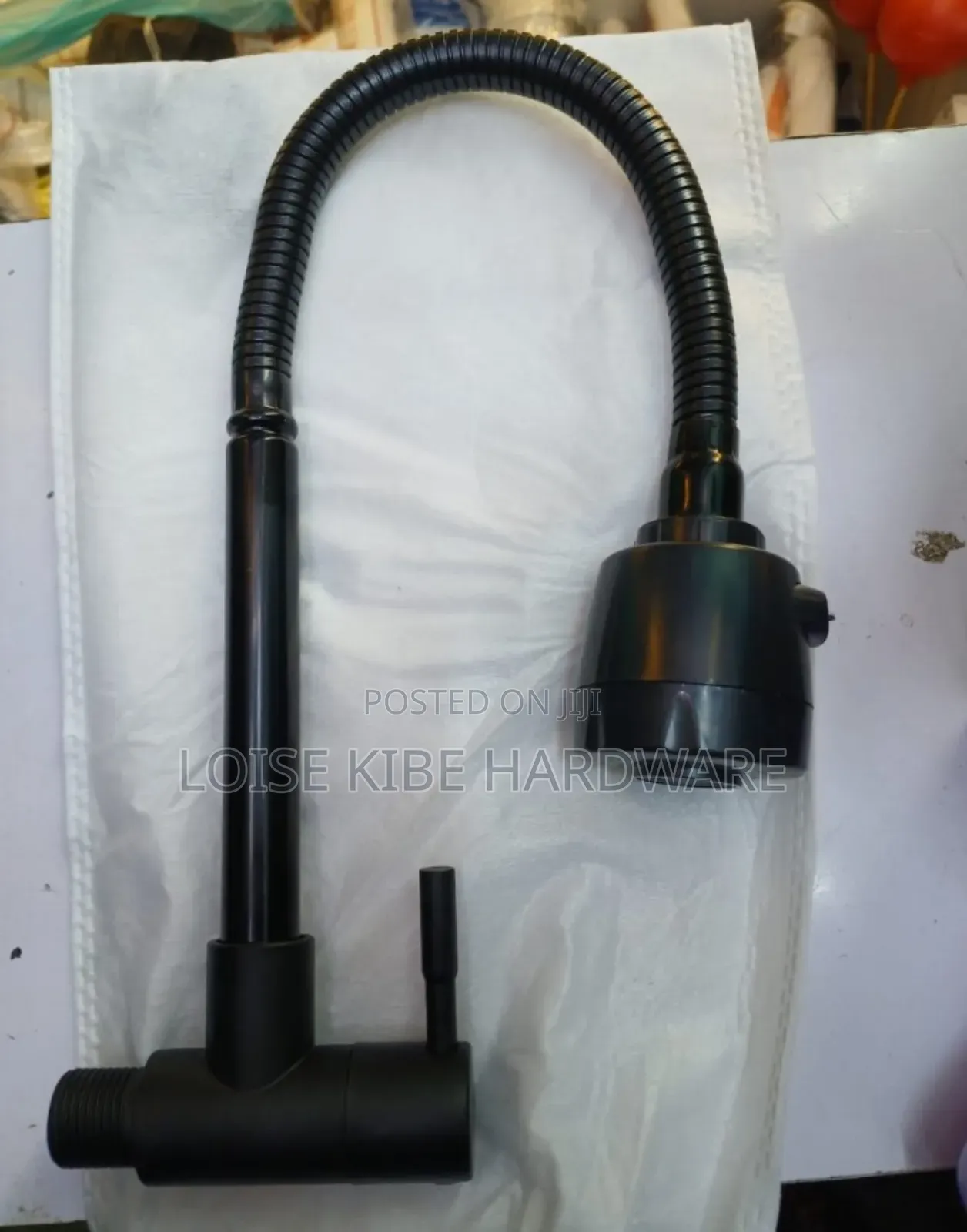 Flexible Black Kitchen Tap Available