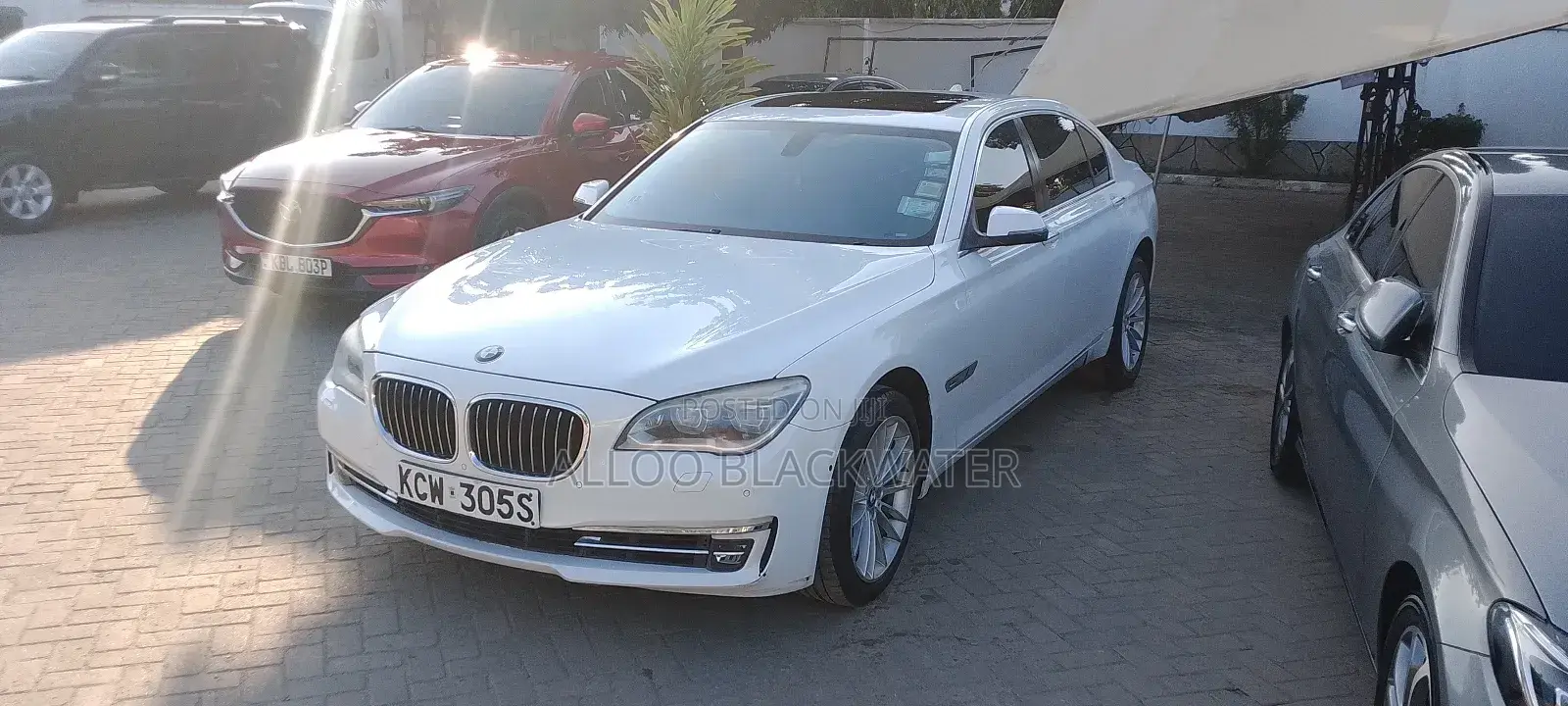 BMW 7 Series Sedan 740Li 2013 White