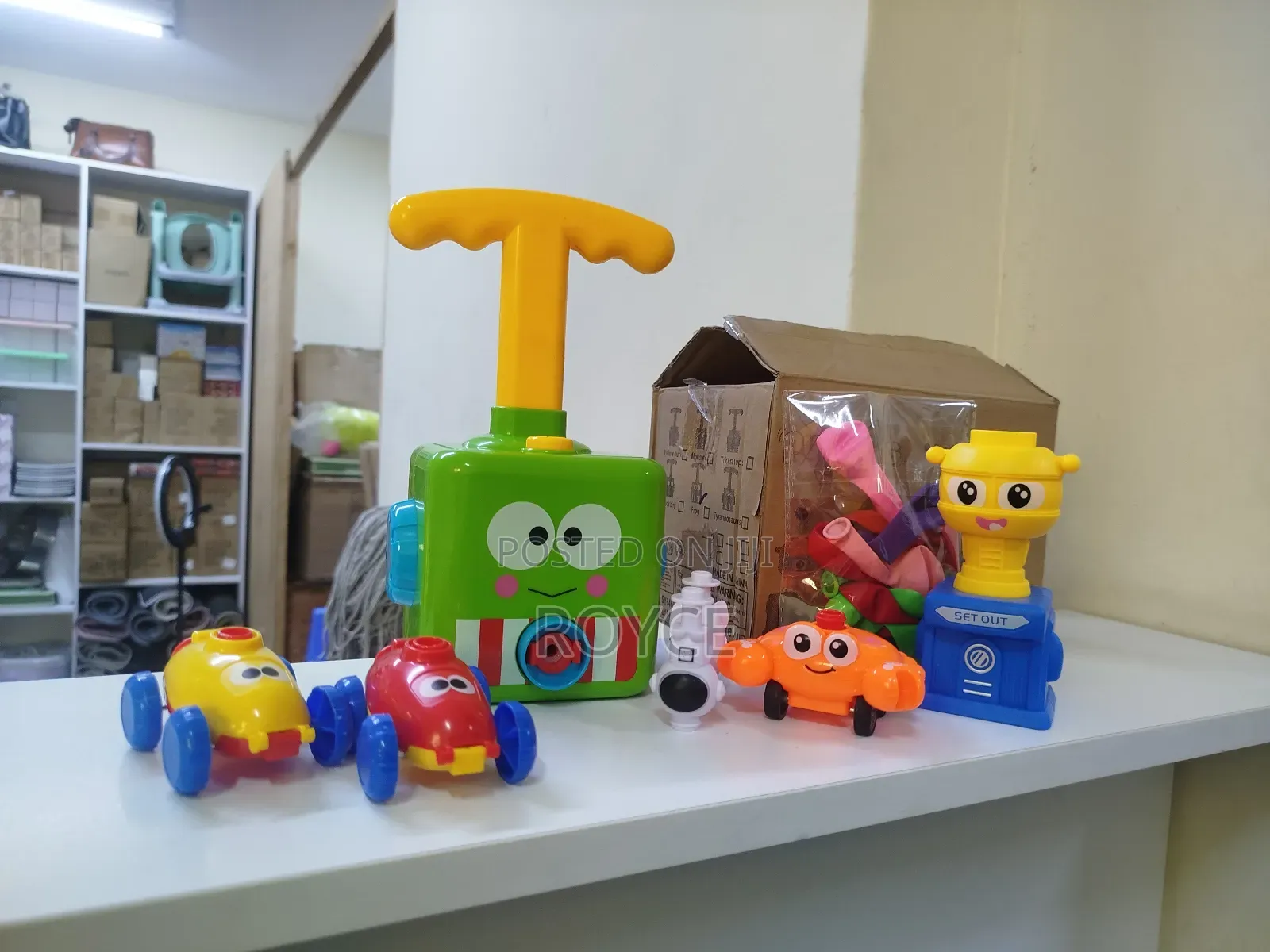 Balloon Pump Launcher Toy